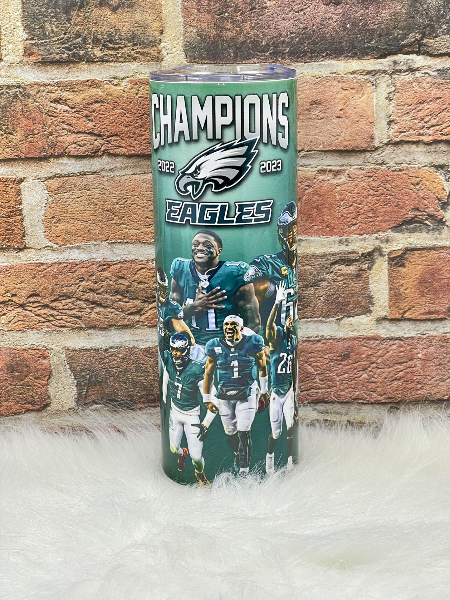 Philadelphia Eagles NFL Football Custom 20oz Stainless Steel Tumbler, Merch,  Super Bowl 2023 for Sale in Santee, CA - OfferUp