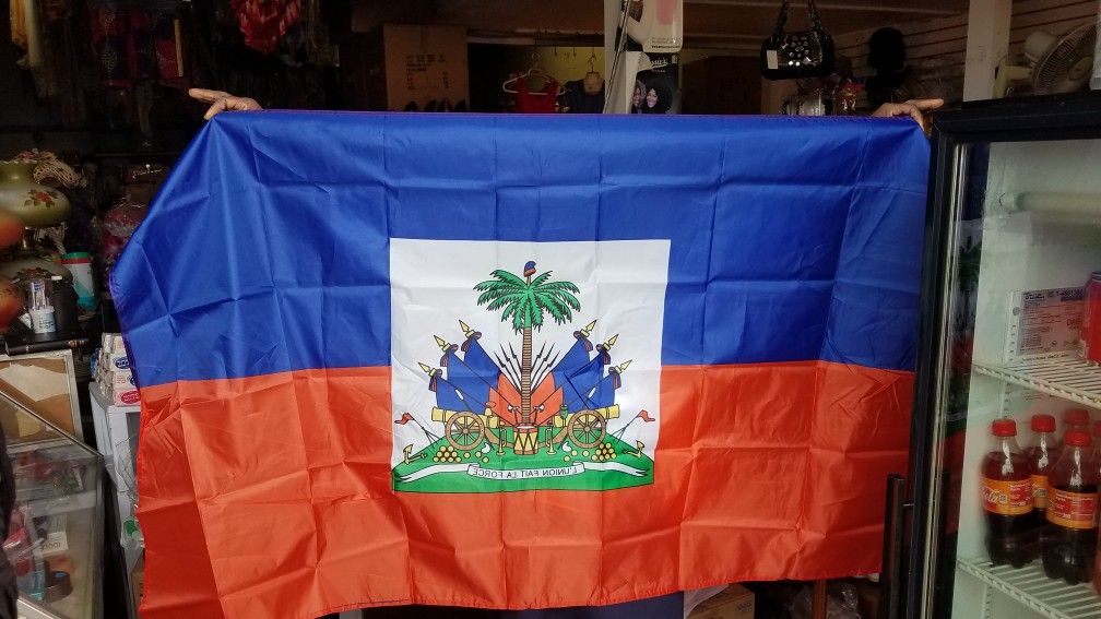 Full size Haitian flag