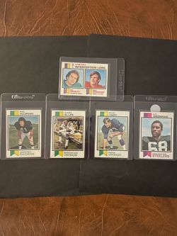 1973 Topps Football Linemen