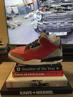 Jordan 3 Chicago Red Chi Unite