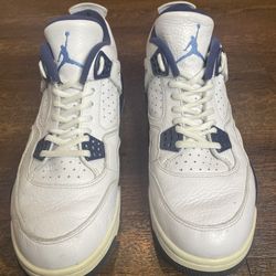 Size 10 - Nike Air Jordan 4 Retro LS Columbia 314254-107