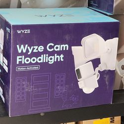 Wyze  Wired Cameras Outdoor Wi-Fi Floodlight Home Security Camera