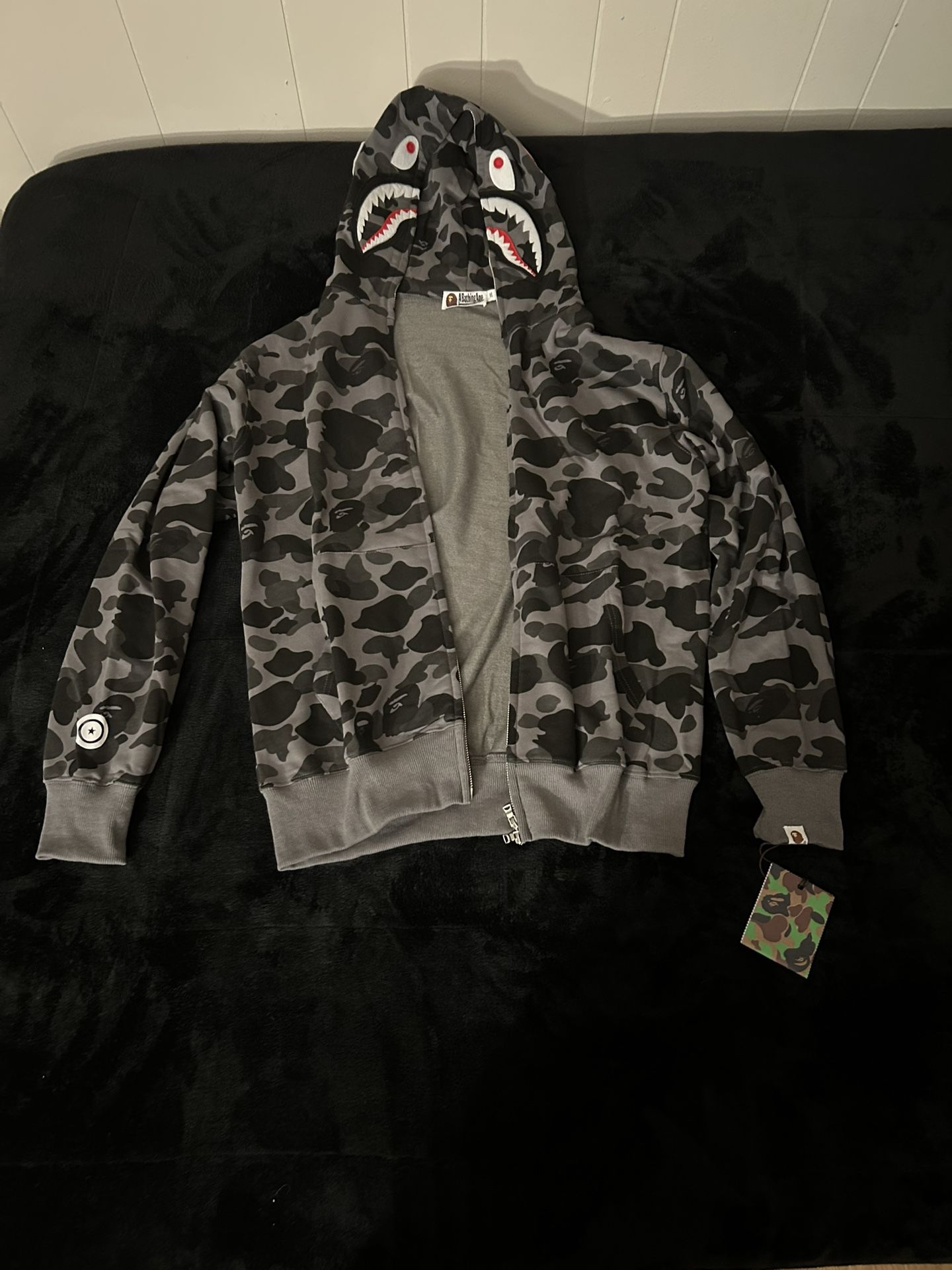 Bape Camo Zip Up