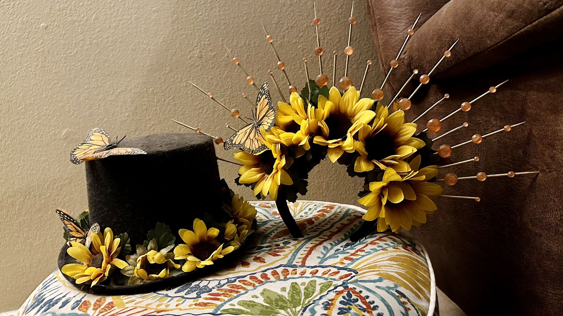 Flower Crown And Hat