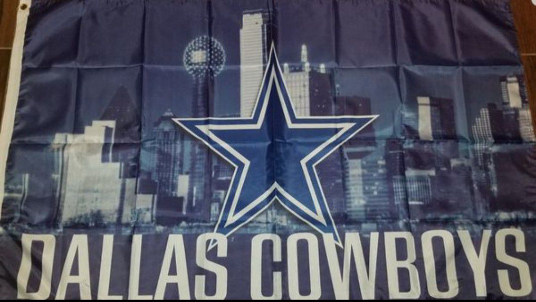 Dallas cowboys 3x5 flag $10