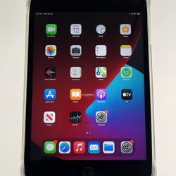 Apple iPad Mini 4th Gen Black A1538 16GB Tablet 7.9” iOS 15.8 w/ Charger - $69