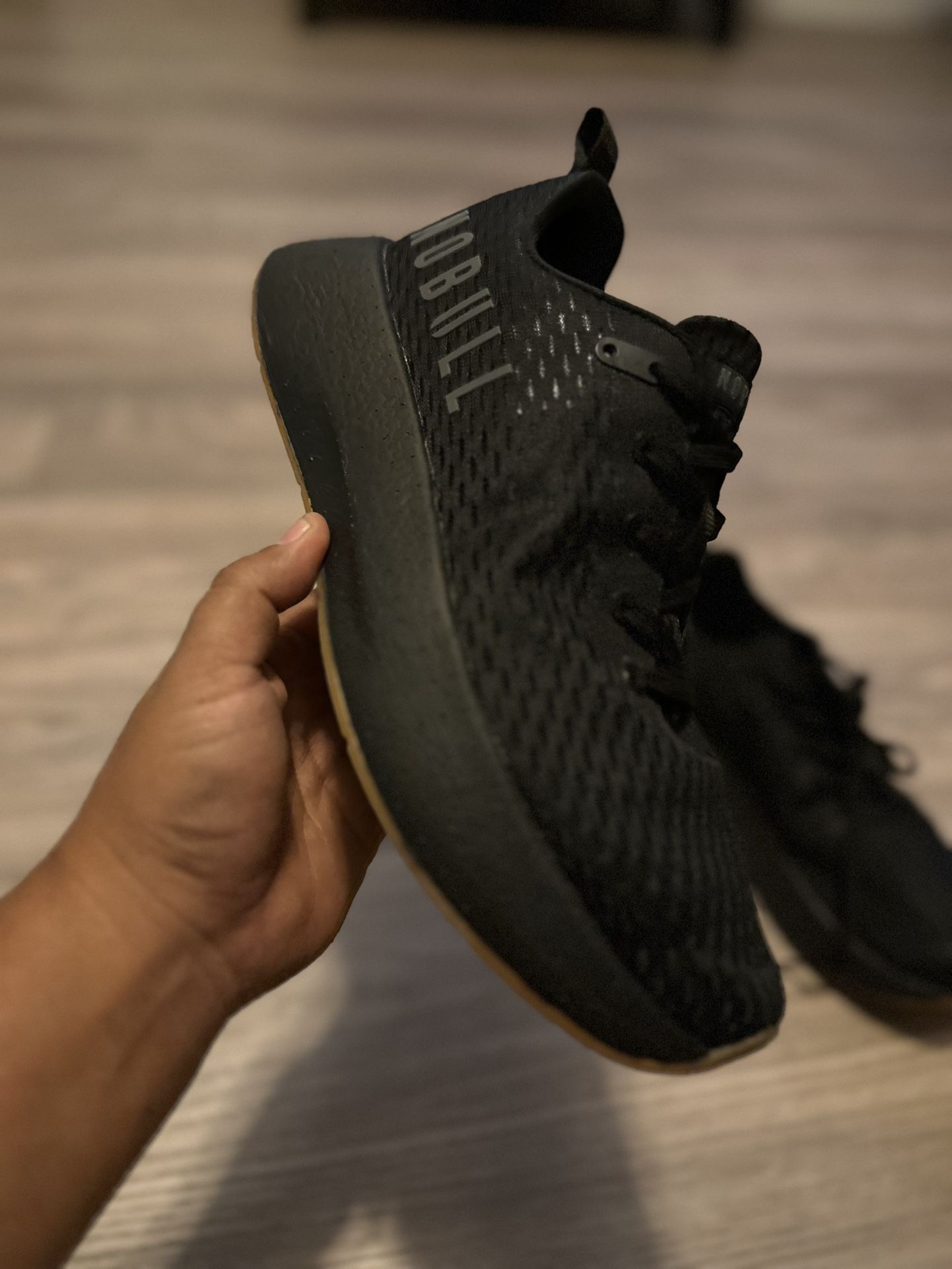 NOBULL Runner Plus + Triple Black Low Lace Up Athletic Shoes Men’s 10 Women 11.5