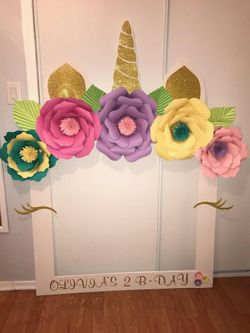 Unicorn Photo booth, perfect for birthday party