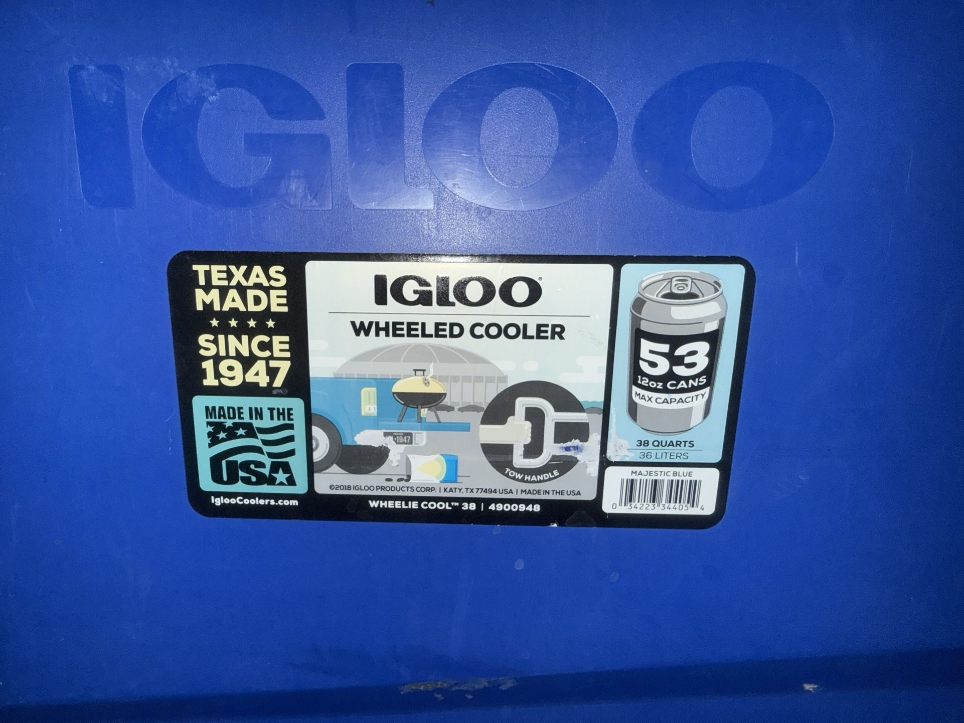 Igloo Cooler