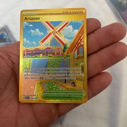 Pokemon card Artazon good trainer