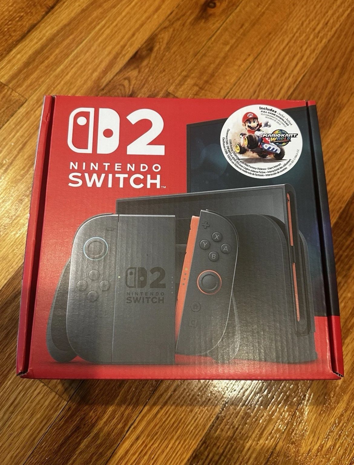 Nintendo Switch 2 Console + Mario Kart Bundle