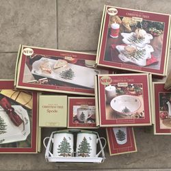 NEW ! Spode Christmas Tree Collections