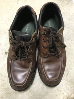 Thom Mcan Brown Leather Oxford Men’s Shoes Size 9.5