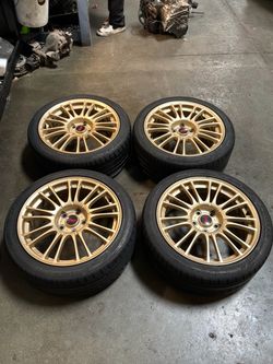 Subaru STI wheels