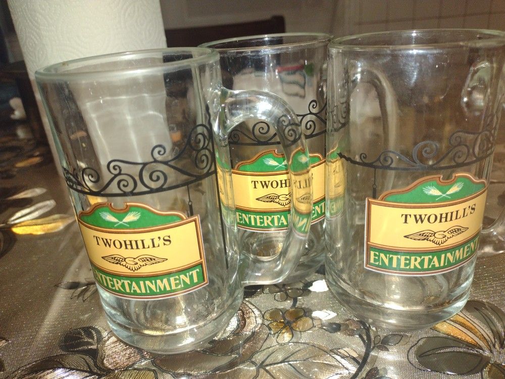 3 Cup Glass For Beer Or Any Drink