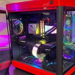 Custom Ryzen 5 7600X RX 7700XT Gamdias Neso P1 RED Gaming PC