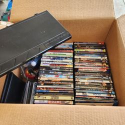 Toshiba DVD Blu-ray Player and movies