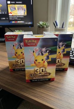 30th anniversary Pokemon booster bundle