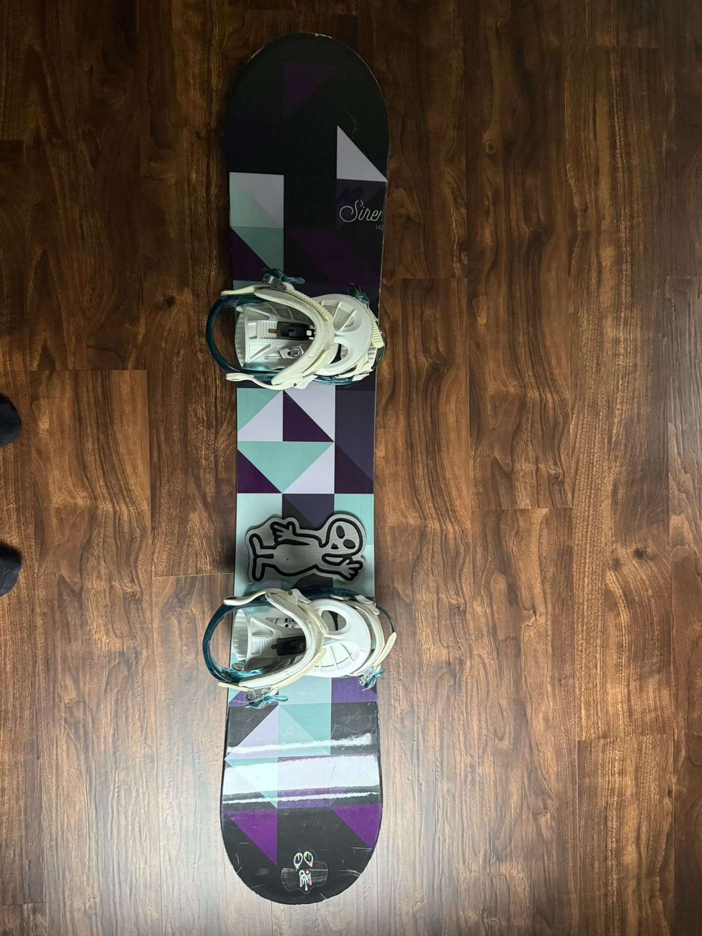 【美品】K2 SIRENケーツー スノーボード146cm K2 Siren Women's Snowboard 142 CM