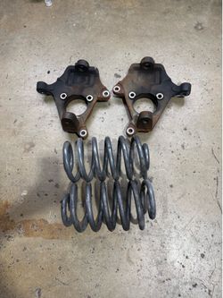 2003 to 2016 front spindle and rear springs