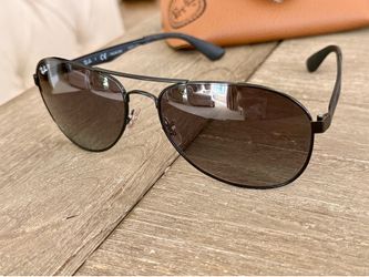 Ray-Ban Aviator Polarized RB3549 Black - New