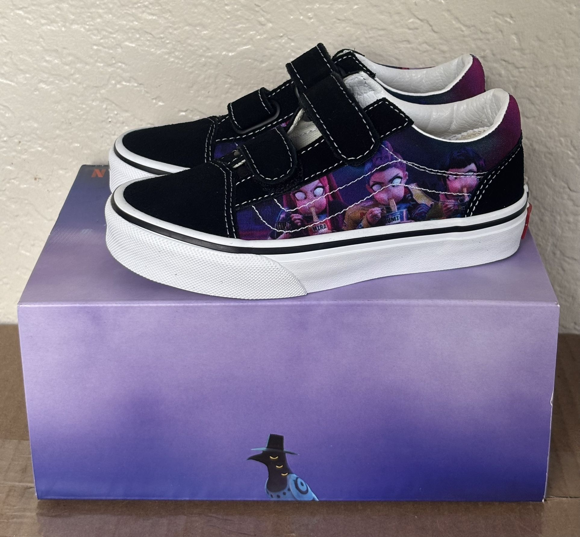 KPop Demon Hunters x Vans Little Kids Old Skool V Shoe