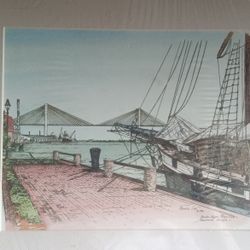 Savannah River View Art Print