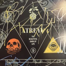 Atreyu Signed Full Band 12x12 Poster Rock Metal Band