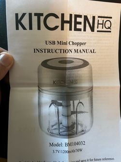 Usb mini chopper