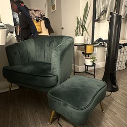 Lounge Chair With Ottoman 