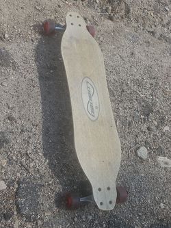 Loaded Longboard Skateboard with Red Wheels