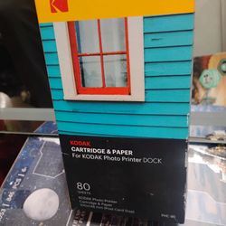 Kodak Photo Printer Dock Cartridge & Paper 40 Sheets