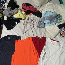 Dri Fit Tank Tops And T Shirt Size Large And XL (Nike, Everlast, Reebok)