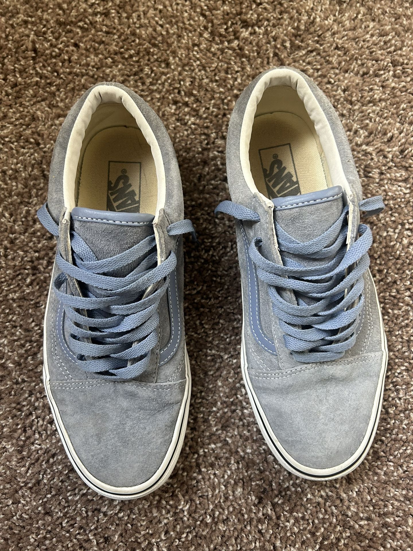 Vans old school “pig suede”