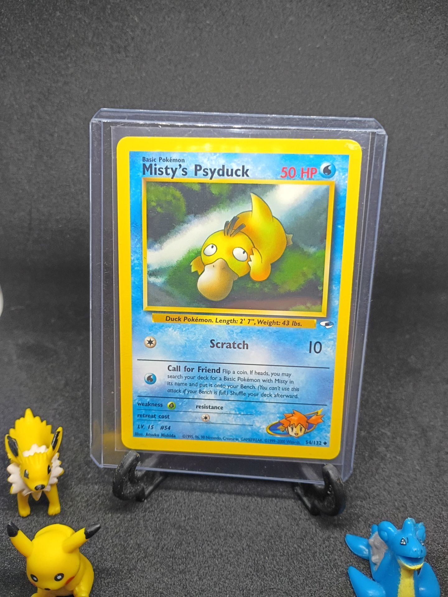 Pokemon 1999 misty s psyduck gym heroes lp