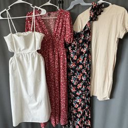 Dress Lot Of 4 Size Small Forever 21, BaeVely, SHEIN