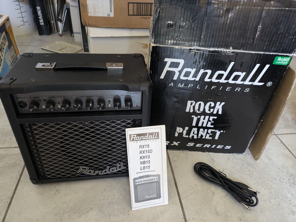 Randall Guitar Amplifier Rx15d