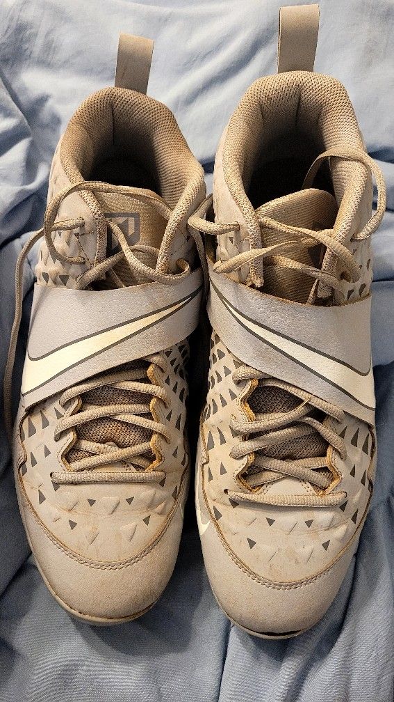 Nike Baseball Cleats Men Size 12 Force Air Trout 6 Pro Athletic Shoes AR9815-002