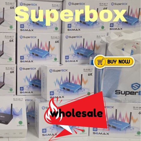 Smart Superbox S6 Max TV Box Android 12 ( S6 ) Super box
