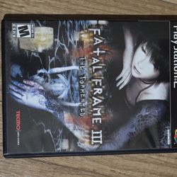 Fatal Frame 3 PS2