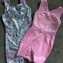 Girls Gymnastic Outfit Size 7/8