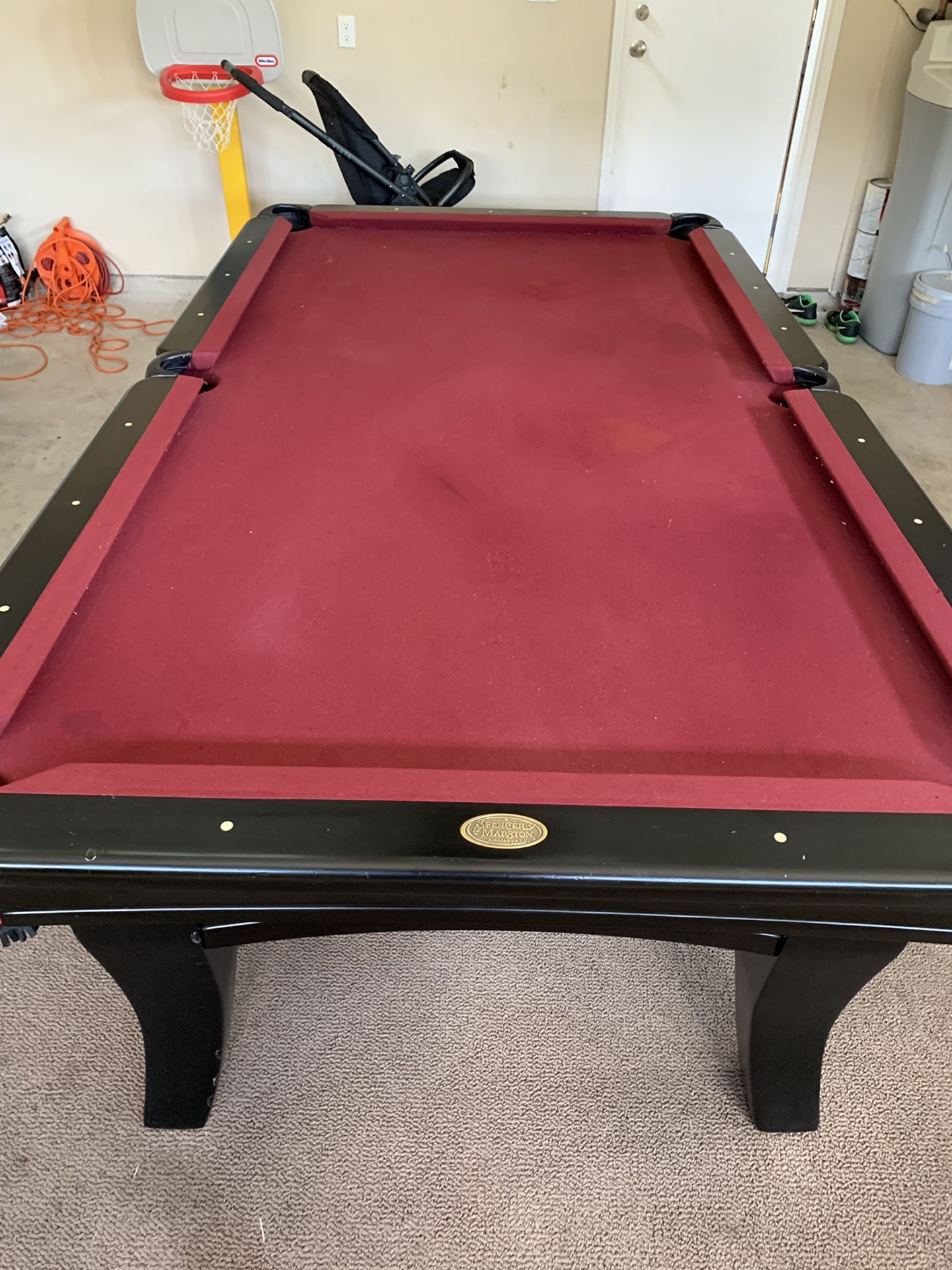 Spencer Marston pool table for Sale in San Antonio, TX OfferUp