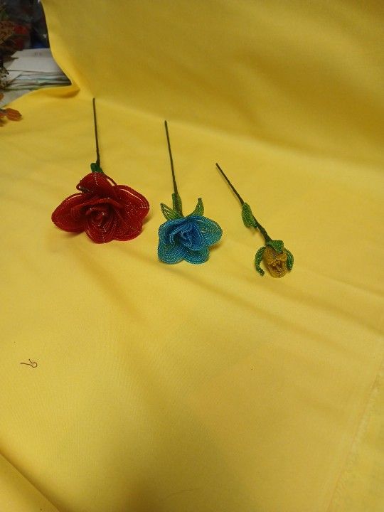Handmade Beaded Flowers