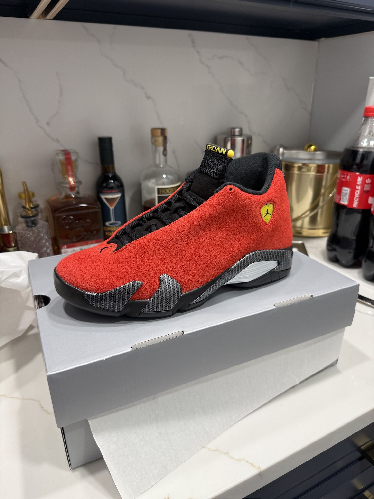NIKE AIR JORDAN 14 FERRARI Sz 8 & 8.5 DS