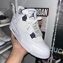 Jordan 4 Purple Metallic