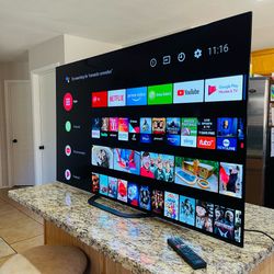 Massive 85” Sony Smart TV Triluminos display!! 120hz 2160p