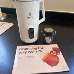 Nutr Plant-Based Milk Maker in White