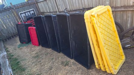6 storage boxes
