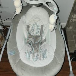 Ingenuity InLighten 2-in-1 Soothing Baby Swing & Rocker