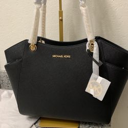 Authentic Michael Kors Black Women’s Tote Bag